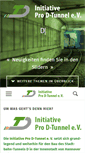 Mobile Screenshot of pro-d-tunnel.de
